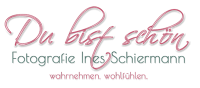 Dieses Bild zeigt das Logo des Unternehmens Du bist schön - Fotografie Ines Schiermann